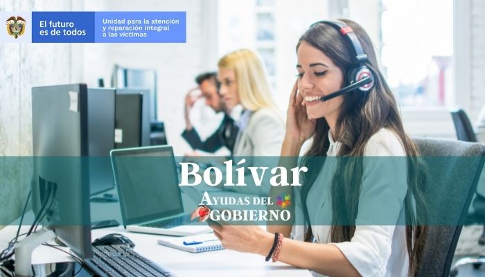 puntos de atención de la Unidad De Victimas en bolivar y cartagena